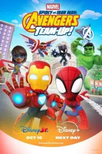 Spidey and Iron Man: Avengers Team Up! (2025) Poster