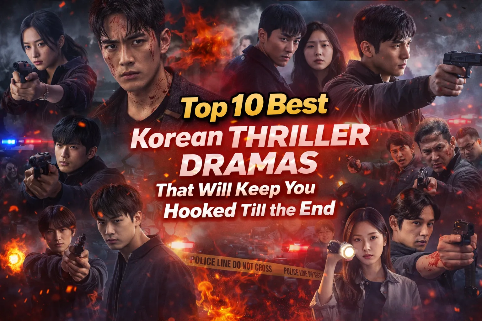 Top 10 Korean Thriller Dramas That Will Keep You Hooked Till the End (Must-Watch)