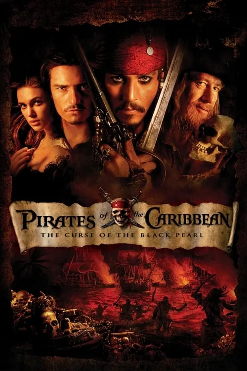 Pirates of the Caribbean: The Curse of the Black Pearl (2003) Poster